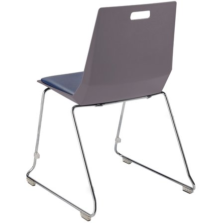 NATIONAL PUBLIC SEATING NPS LuvraFlex Chair Poly BackPadded Seat LVC20-11-04